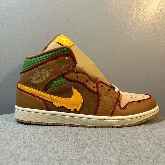 Nike Other - NEW Nike Air Jordan 1 Mid SE 'Cheeseburger' - Size 11.5 IB7403-224🔥🔥​​